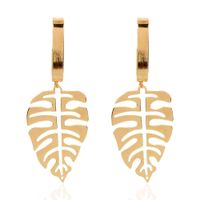 Bohemian Ethnic Style Alloy Long Gold Earrings For Women sku image 1