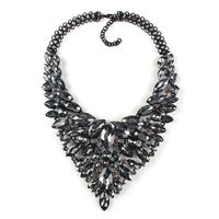 Occident Alloy Pear Necklace ( Purple ) Nhjq2838 sku image 4