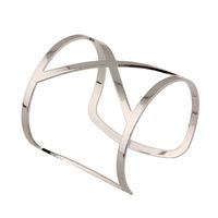 Occident Fashion Simple And Elegant Eight-shaped Openings Bracelet ( Alloy Gld ) Nhnnz0817 sku image 2