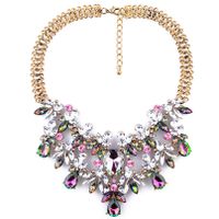 Occident  Alloy Flowers Necklaces ( Color ) Nhjq0710 sku image 1