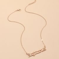 Europe And America Alloy Necklace Nhnnz0139 sku image 4