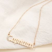 Europe And America Alloy Necklace Nhnnz0139 sku image 8