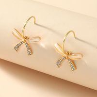 Korea Hot-selling All-match Fashion Niche Butterfly Alloy Earrings main image 3