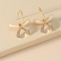 Boucles D&#39;oreilles En Alliage De Papillon De Niche De Mode All-match En Corée main image 4