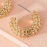 Korea New C-shaped Exaggerated Trend Alloy Earrings For Women Wholesale main image 5