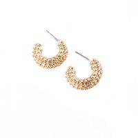 Korea New C-shaped Exaggerated Trend Alloy Earrings For Women Wholesale main image 6