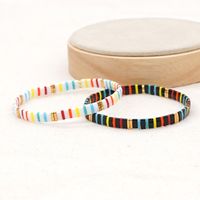 Fashion Tila Rice Bead Woven Fashion Hit Color Bohemia Style Handmade Bracelet  Wholesale main image 2