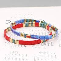 Fashion Tila Beaded Bohemian Beach Style Handmade Couple Bracelets Wholesale main image 5