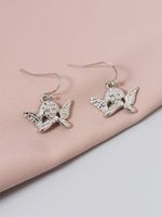 Popular New Cute Little Angel Earrings Hot Selling Wholesale main image 5