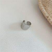 Fashion Metal Retro Half Circle Wild Simple Painless Ear Clip Without Piercing Alloy Earrings sku image 2