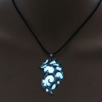 Hot-selling Retro Flying Dragon Luminous Pendant  Fashion Luminous Necklace sku image 1