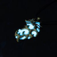 Heiß Verkaufte Retro Fliegende Drachen Leuchtende Anhänger Mode Leuchtende Halskette sku image 3