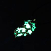 Hot-selling Retro Flying Dragon Luminous Pendant  Fashion Luminous Necklace sku image 4