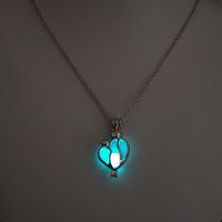 Luminous Hollow Diy Cage Christmas Tree Women's Necklace sku image 37