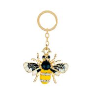 New Diamond Alloy Keychain Pendant Cute Animal Insect Shape Pendant Bag Accessory Pendant sku image 3