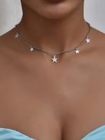 Moda Nuevas Estrellas Collar De Mujer Al Por Mayor Nihaojewelry main image 2