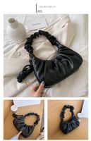 Lemon Soda Women's Folded Bowknot Bucket New Shoulder Fashion Messenger Bag Wholesale sku image 3