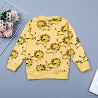 Autumn Cartoon Casual Children's Sweater main image 6