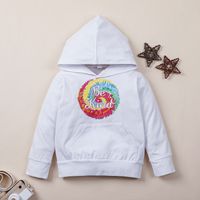 Sudaderas Con Capucha Para Niños De Manga Larga Con Estampado De Letra Con Capucha De Otoño main image 1