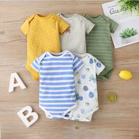 Summer Baby Clothes Cute Fashionable Casual Short-sleeved 5-piece Set main image 1