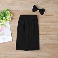 Three-color Children's Summer Fashion All-match Hip Skirt main image 5