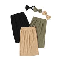 Three-color Children's Summer Fashion All-match Hip Skirt main image 6
