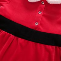 2020 Autumn And Winter New Year Christmas Holiday Dress Cross-border Children's Clothing European And American Girls Long Sleeve Christmas Princess Dress main image 5