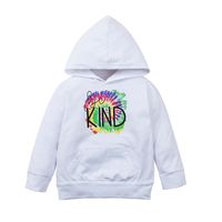 Autumn Hooded Letter Printed Casual Long-sleeved Children's Hoodies sku image 12