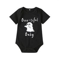 Summer Babies And Toddlers Funny Short-sleeved Onesie Cute Romper sku image 6