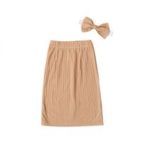 Three-color Children's Summer Fashion All-match Hip Skirt sku image 1