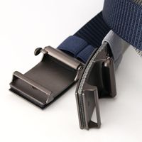 New  Automatic Buckle Business Casual Belt Nylon Canvas Casual Breathable Belt main image 5