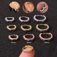 Simple Style Geometric Copper Earrings main image 3