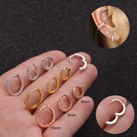 Simple Style Geometric Copper Earrings main image 2