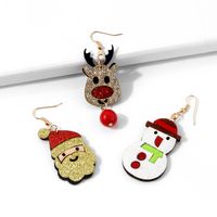Christmas Non-woven Collection Fashion Earrings Wholesale Nihaojewelry main image 4