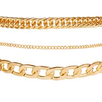 Creative Retro Simple Multi-layer Personality Punk Metal Chain Anklet Wholesale main image 4