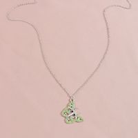 Fashion Diamond-studded Butterfly Pendant Women's Necklace Wholesale main image 5