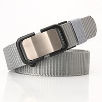 Nouvelle Ceinture En Nylon Sans Dents Automatique Ceinture Pour Hommes En Gros sku image 3