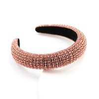 New European And American Baroque Full Diamond Color Luxury Prom Headband Gift Hair Accessories sku image 6
