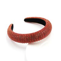 New European And American Baroque Full Diamond Color Luxury Prom Headband Gift Hair Accessories sku image 7