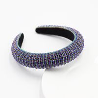 New European And American Baroque Full Diamond Color Luxury Prom Headband Gift Hair Accessories sku image 9