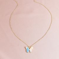 Fashion Cute  Pendent Necklace Butterfly  Earrings sku image 1