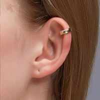 Hot Sale C-shaped Ear Bone Clip Fashion Non-pierced Earrings Wholesale main image 3