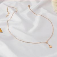 Fashion Long Heart-shaped Pendant Women's Necklace main image 5