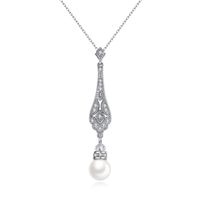 Fashion  Sweet Pearl Pendant Women's Necklace Wholesale main image 1