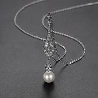 Fashion  Sweet Pearl Pendant Women's Necklace Wholesale main image 5