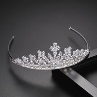 Korean Fashion Banquet Bride Crown Headband  Wholesale main image 3
