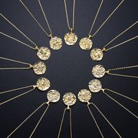 Fashion Twelve Constellation Pendant Women's Necklace main image 5