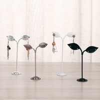 Wrought Iron Earring Display Stand Jewelry Stand Three-piece Set Wholesale main image 5