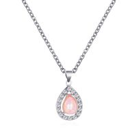 New Creative  Drop Pendant  Crystal Sweet Opal Necklace  Wholesale sku image 2