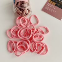 Korean Color Gradient Hair Ring Box Towel Ring Seamless High Elastic Hair Rope Set  Wholesale sku image 1